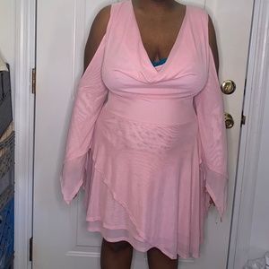 Fashion Nova In Town Mesh Mini Dress